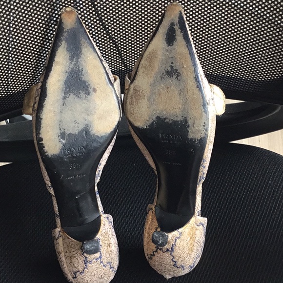 Prada Brocade Heels - Picture 4 of 4